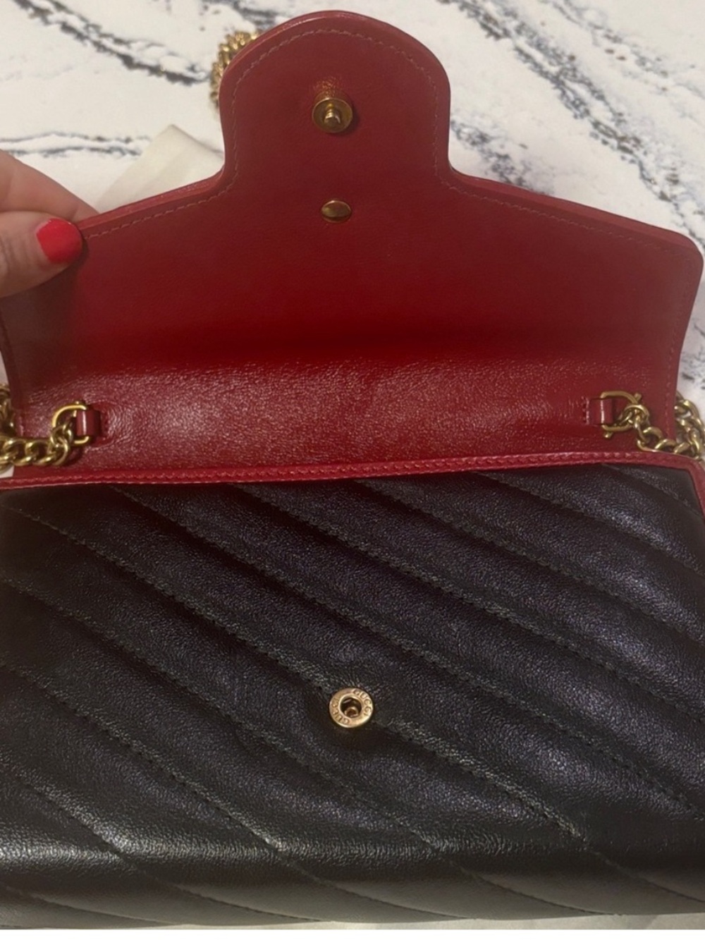 Gucci Leather Crossbody Bag - Picture 7 of 12